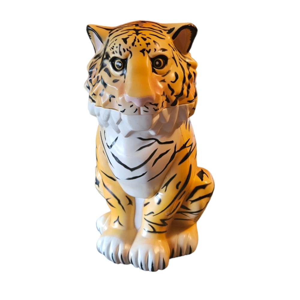 Tiger Lidded Mug or Stein - Souvenir of Ringling Bros, Barnum and Bailey circus